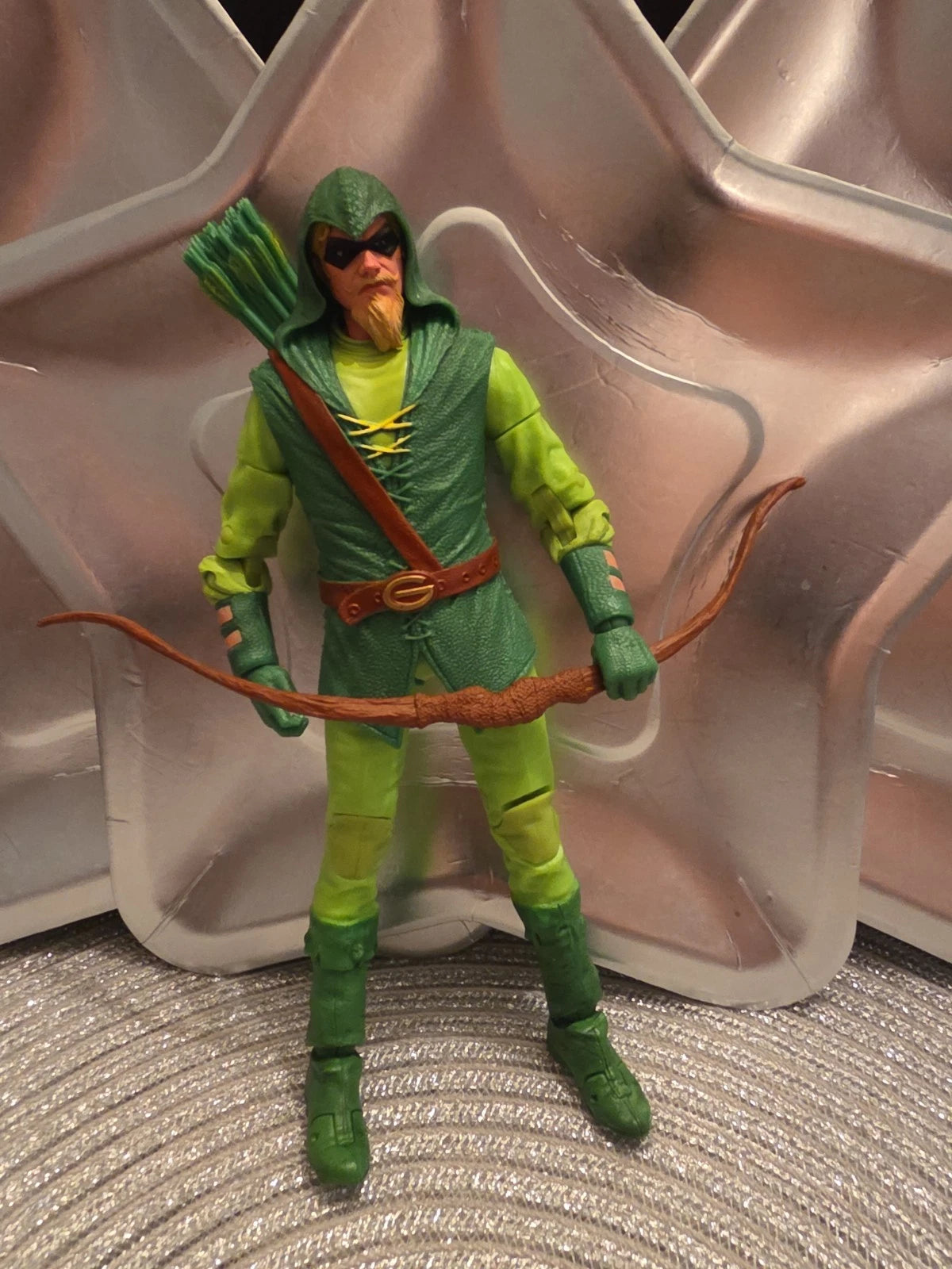 McFarlane Toys DC Direct Green Arrow Longbow Hunter 7in Action Figure Digital