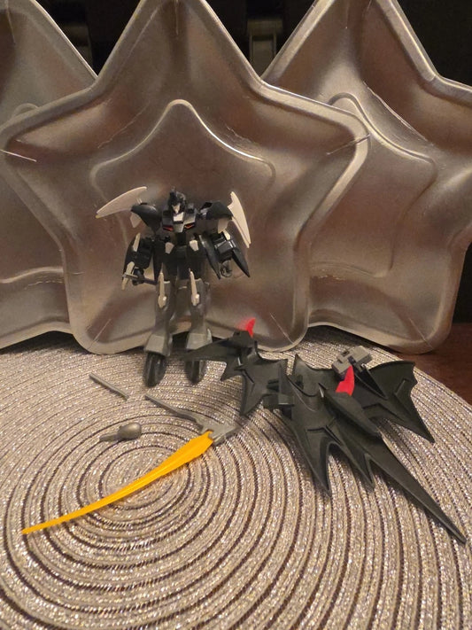 Gundam Deathscythe H. Custom Mobile Suit Bandai Action Figure Toy Missing Wing