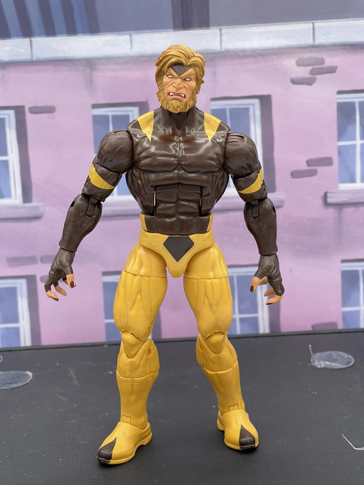 Puck Wave Sabretooth Marvel Legends X-Men villain victor creed