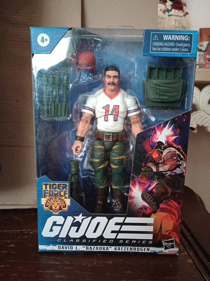 GI Joe Classified Tiger Force David L. "Bazooka" Katzenbogen 54 Hasbro F4756 New