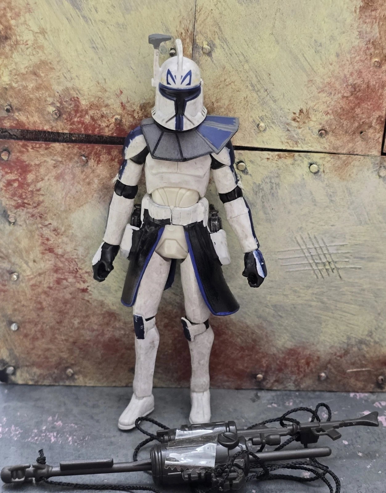 STAR WARS CLONE WARS CAPTAIN REX No. 4 LOOSE
