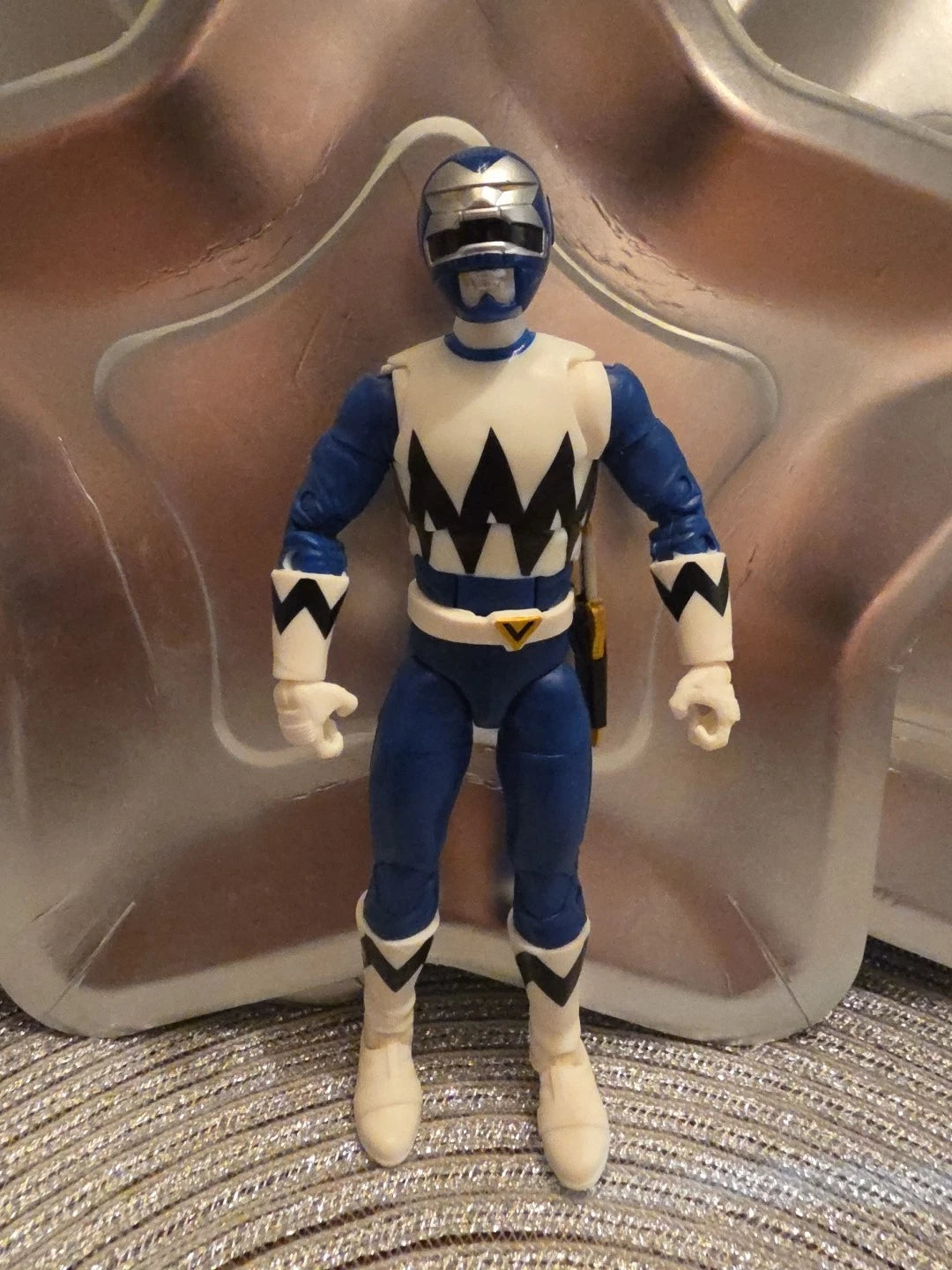 Power Rangers Lightning Collection Lost Galaxy Blue Ranger Figure