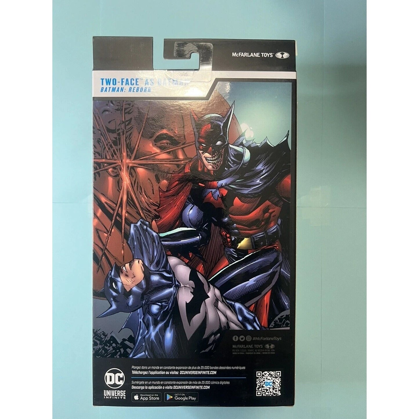 McFARLANE DC MULTIVERSE TWO-FACE AS BATMAN BATMAN: REBORN
