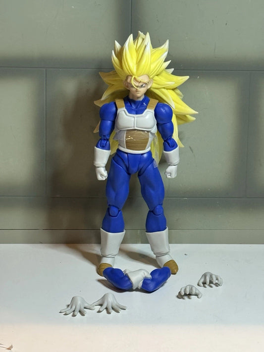 Custom Super Saiyan 3 Trunks Figuarts w/ SSS head tonsenarttoys