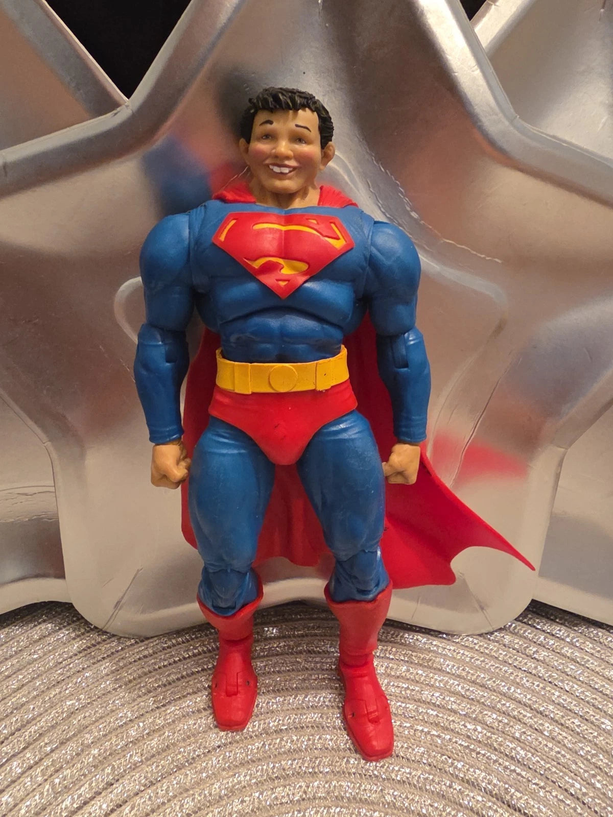 McFarlane Collector Edition SUPERMAN STRANGE LIVE Alfred E Newman Custom Kitbash