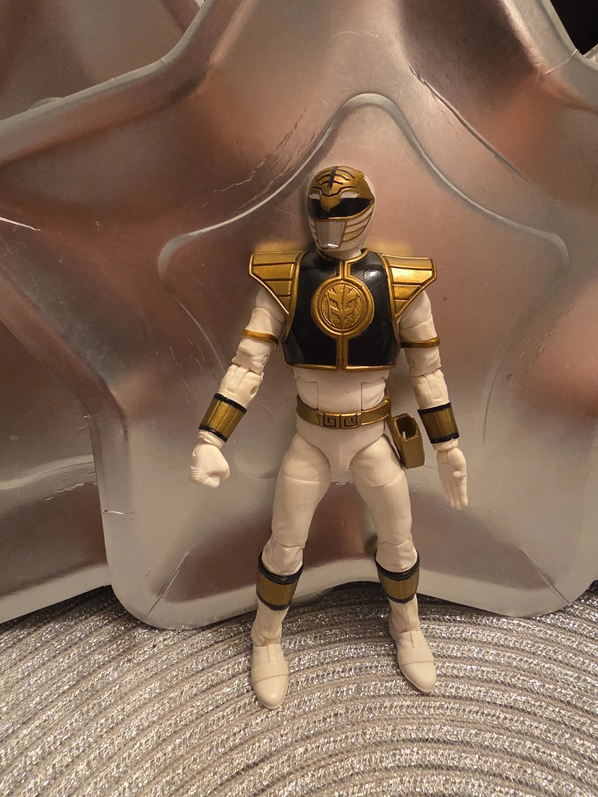 Mighty Morphin Power Rangers Lightning Collection White Ranger Figure 2018