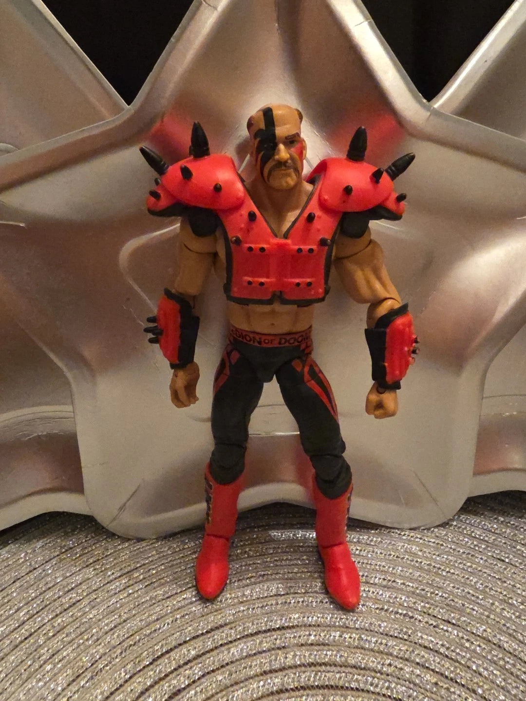 WWE Elite Series 30 Legion of Doom Road Warriors Hawk Wrestling Figure w Gear