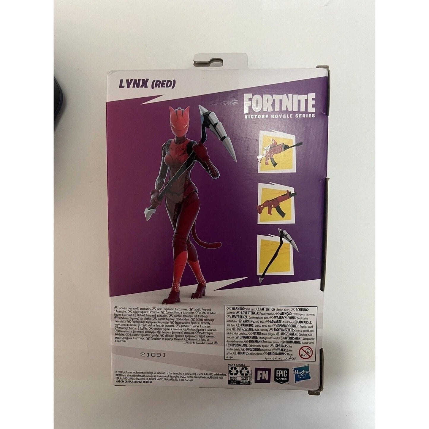 Fortnite Victory Royale Series: Lynx (Red) 6-Inch Collectible Action Figure