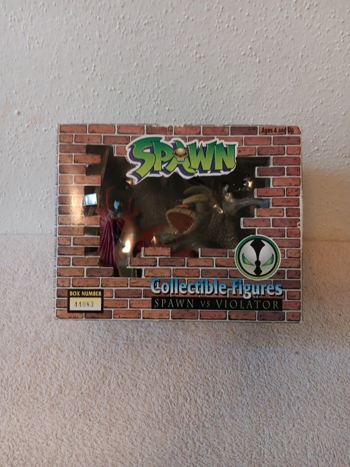 SPAWN VS VIOLATOR COLLECTIBLE FIGURES by Todd Toys