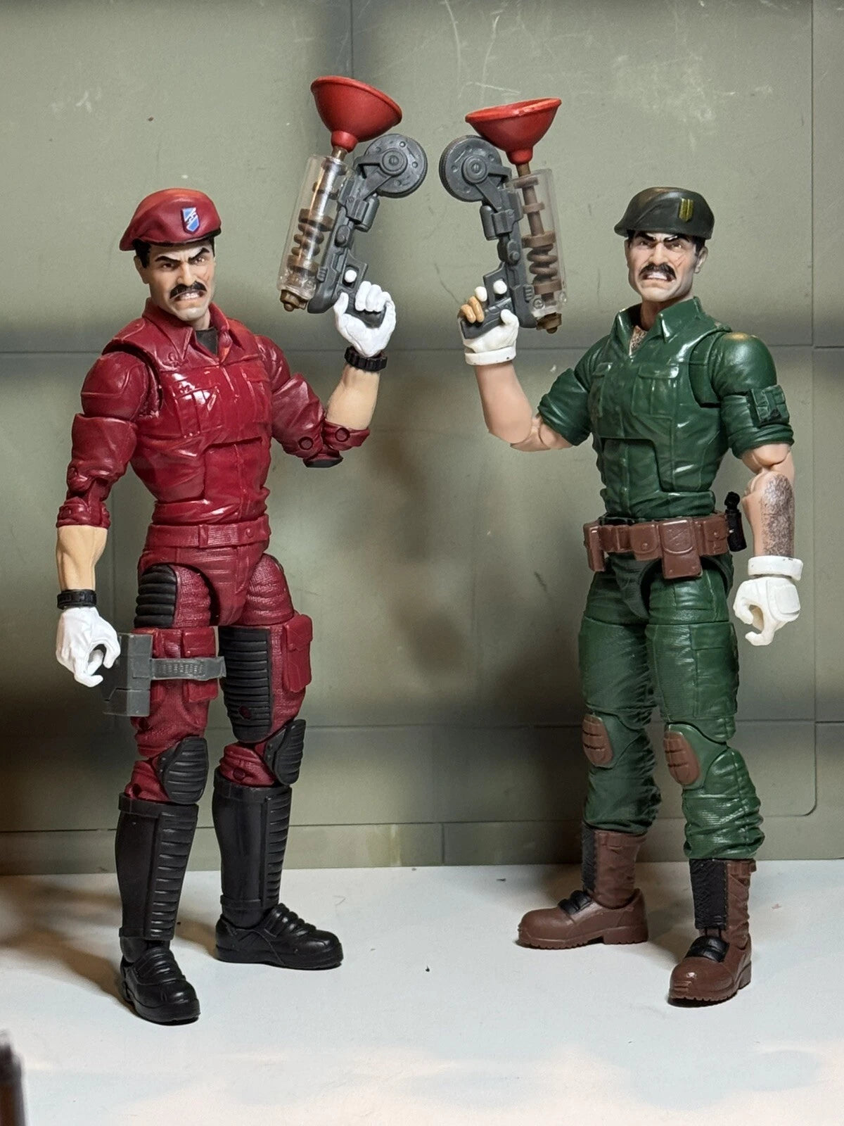 CUSTOM Mario & Luigi G.I. Joe Classified **Koopa Trooper NOT INCLUDED**