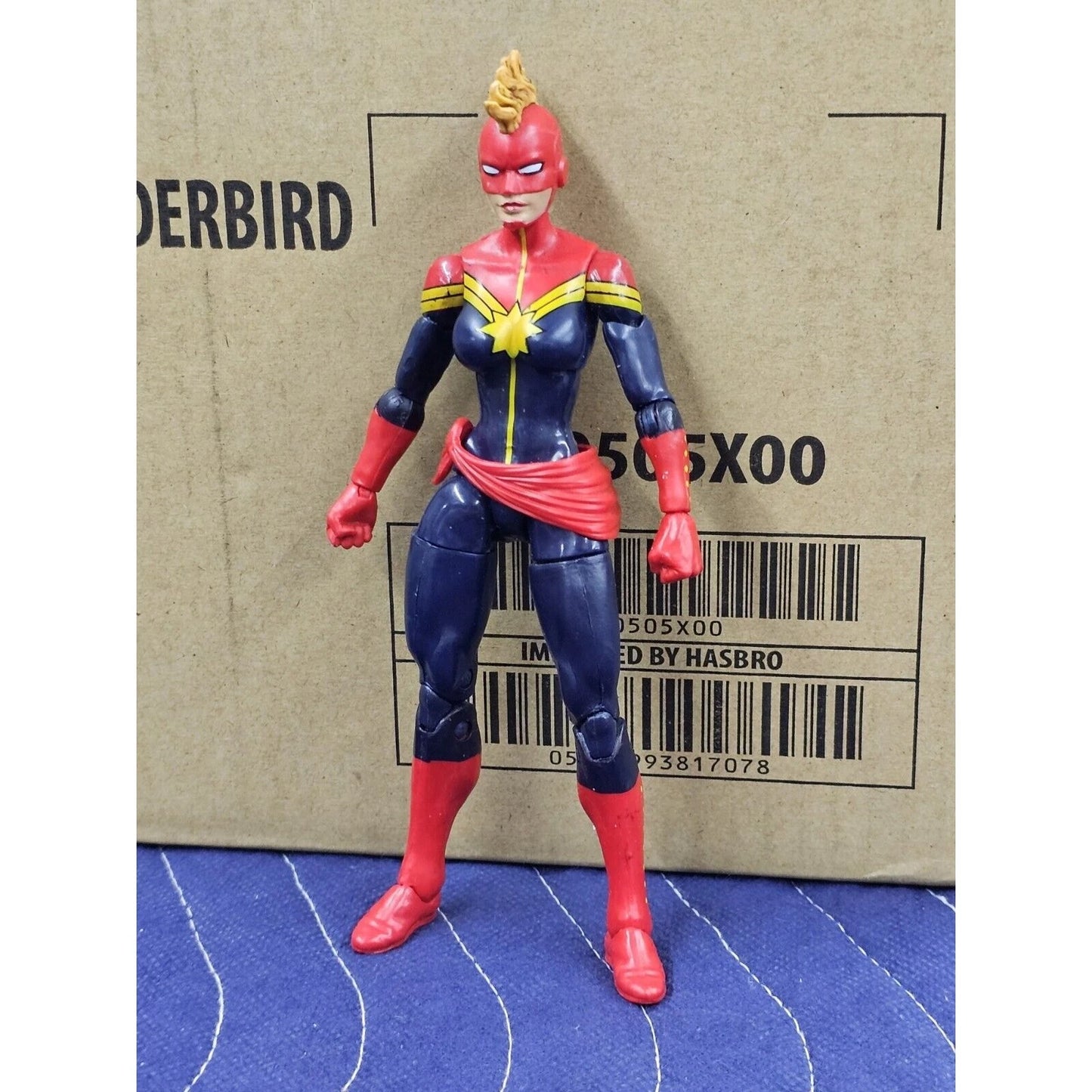 Marvel Legends Captain Marvel Figure 2013 Hasbro 6" Odin BAF Series Maiden Might