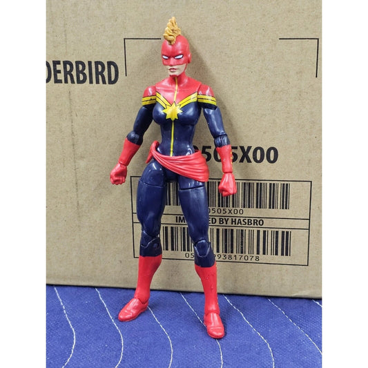 Marvel Legends Captain Marvel Figure 2013 Hasbro 6" Odin BAF Series Maiden Might