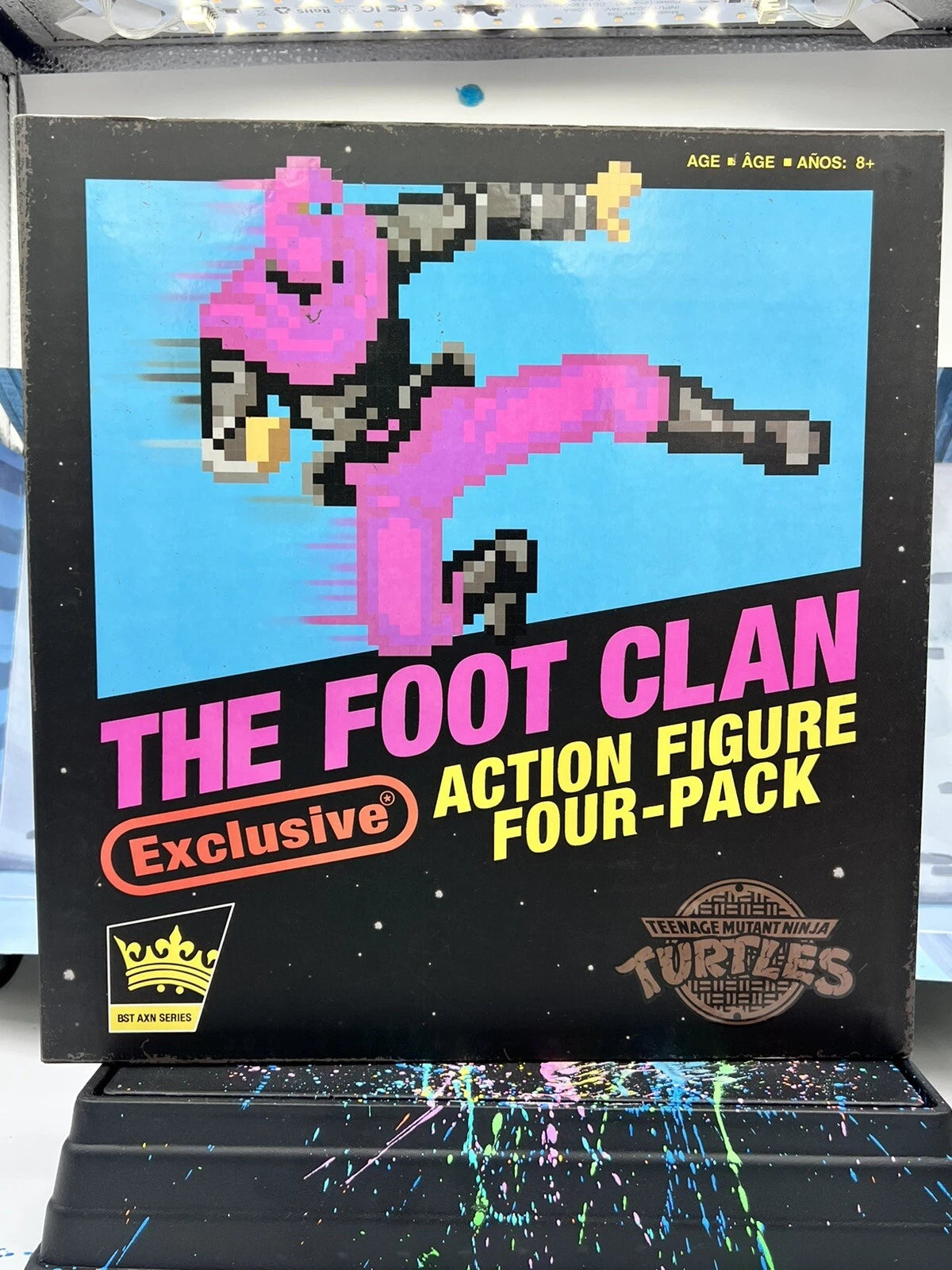 BST AXN TMNT The Foot Clan Exclusive Action Figure 4 Pack SEALED 2022 IN HAND