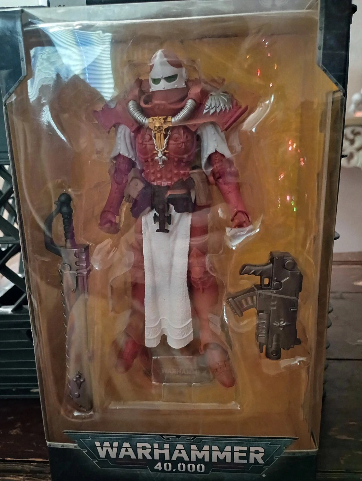 New McFarlane Toys Warhammer 40k Adepta Sororitas Battle Sister Action Figure