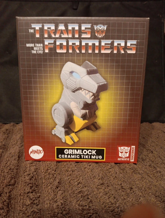 Transformers Grimlock Mondo Tee Kis Ceramic Tiki Mug