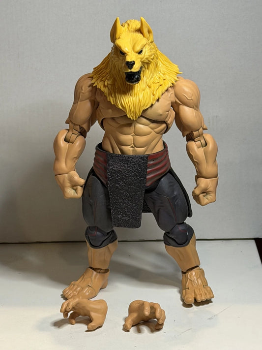 Custom Norse God Skoll Skol Werewolf Wolf Kong MYTHOS 1/12 Ssj Yellow