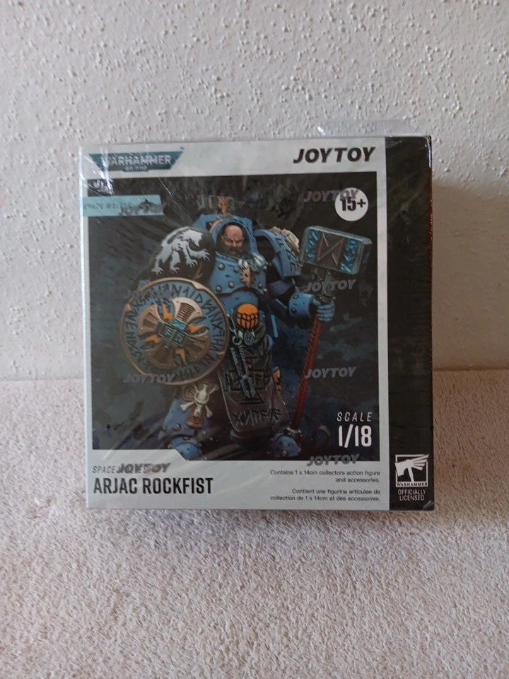 JOYTOY Warhammer 40k Space Wolves Arjac Rockfist 1/18 Figure