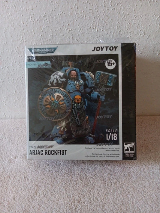 JOYTOY Warhammer 40k Space Wolves Arjac Rockfist 1/18 Figure