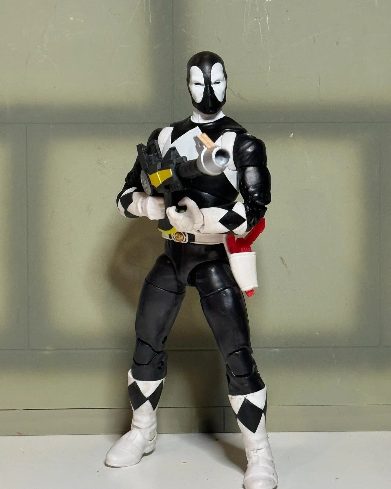 Custom Power Pools Power Rangers Lightning Mighty Morphin Blue Ranger Deadpool