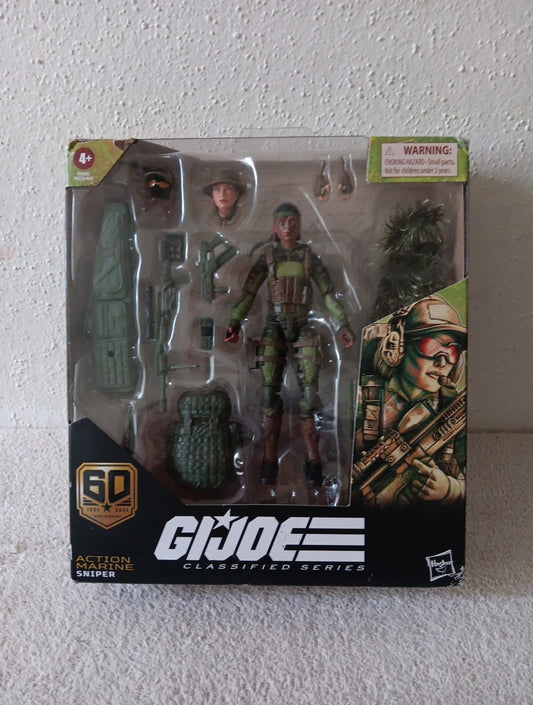 Hasbro - G.I. Joe - Classified Series - 60th Anniversary Action Marine Sniper