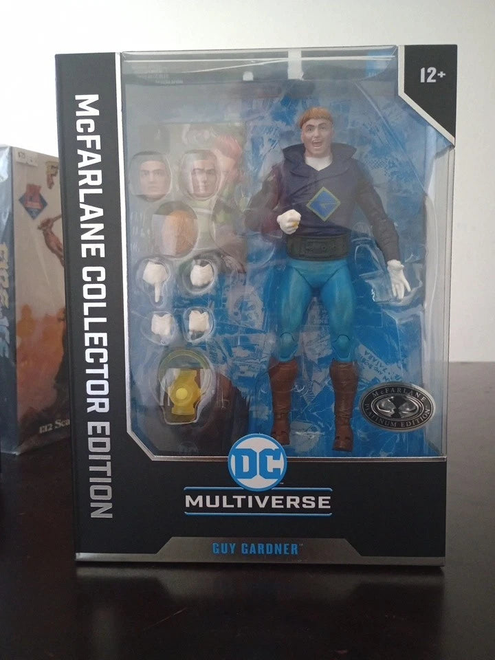 McFarlane DC Multiverse Guy Gardner Collectors Edition Platinum Figure