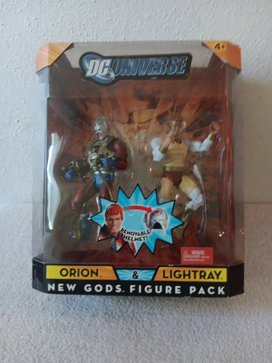 VERY RARE - ORION & LIGHTRAY DC Universe New Gods Figure 2 Pack Mattel