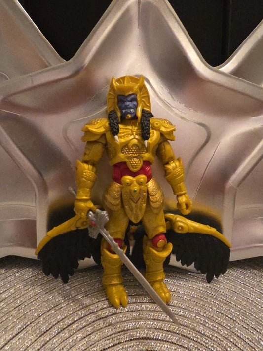 Power Rangers Lightning Collection Goldar Gamestop Exclusive W/ Wings MMPR