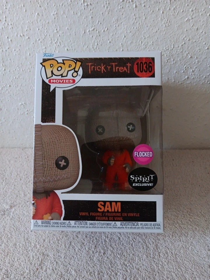 Funko POP! Movies, Trick Or Treat SAM, Flocked Spirit Exclusive #1036