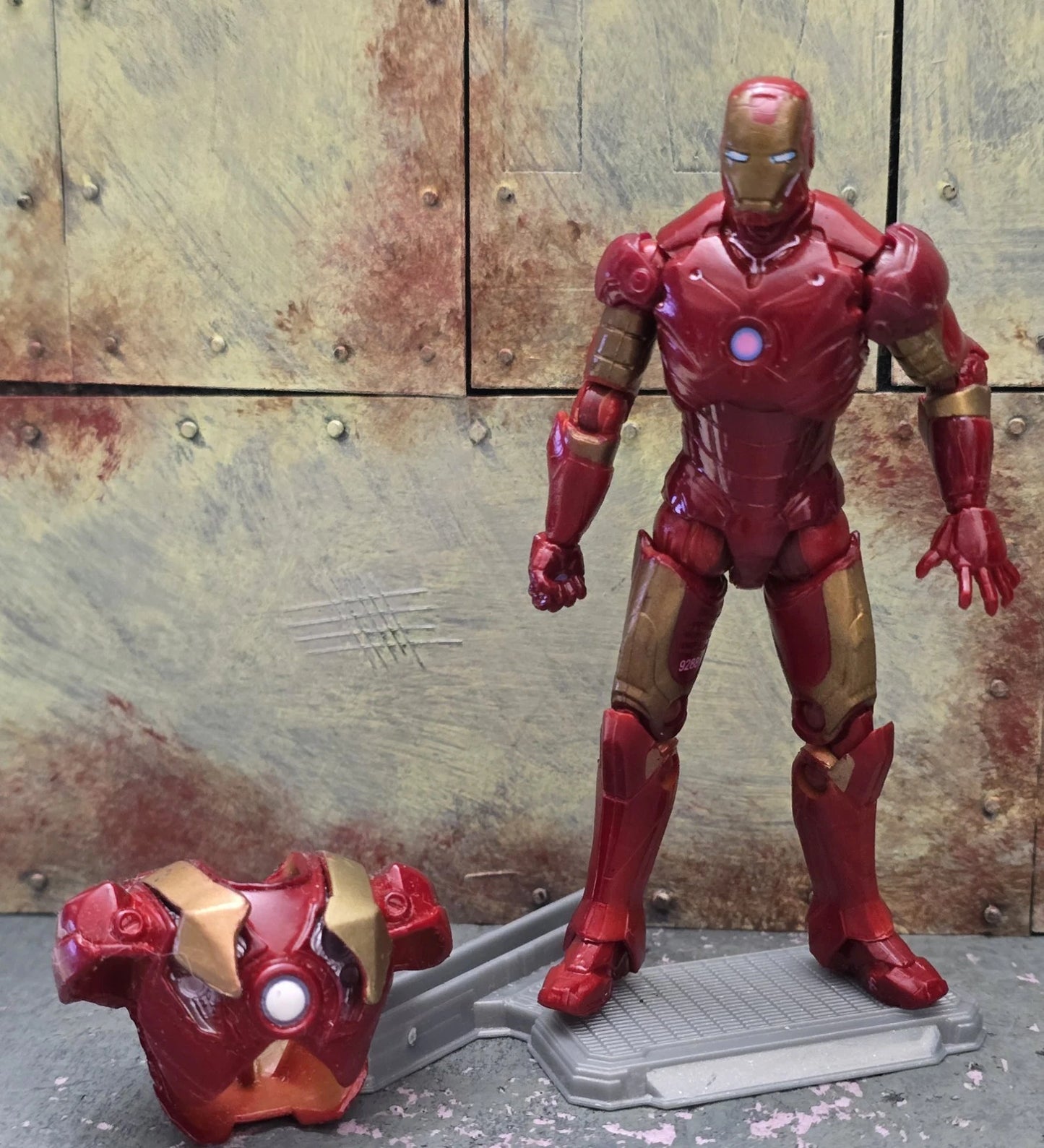 Marvel Iron Man 2 Movie (2010) Mark III Hasbro 3.75 Inch Figure #03