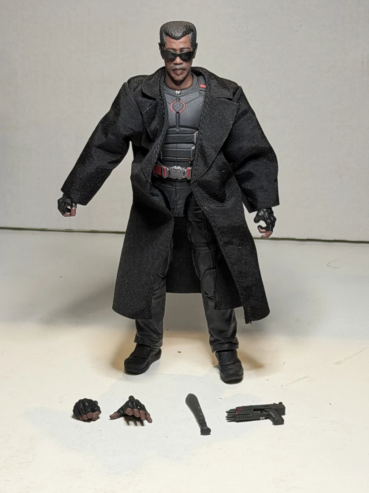 Custom BLADE w/ Cloth Jacket Marvel Legends Deadpool & Wolverine Wesley Snipes