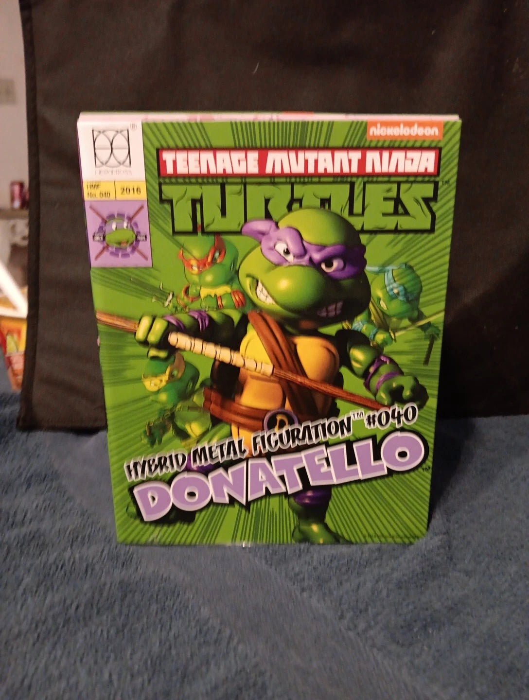 TEENAGE MUTANT NINJA TURTLES HYBRID METAL FIGURATION Donatello HEROCROSS #040