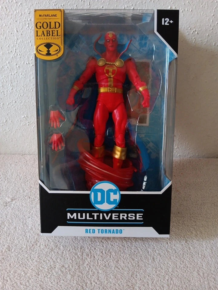 MCFARLANE MULTIVERSE RED TORNADO DC CLASSIC Gold Label