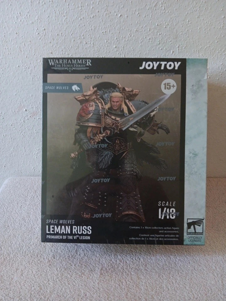 JOYTOY Warhammer 40K 1/18 action figures Space Wolves Leman Russ Primarch