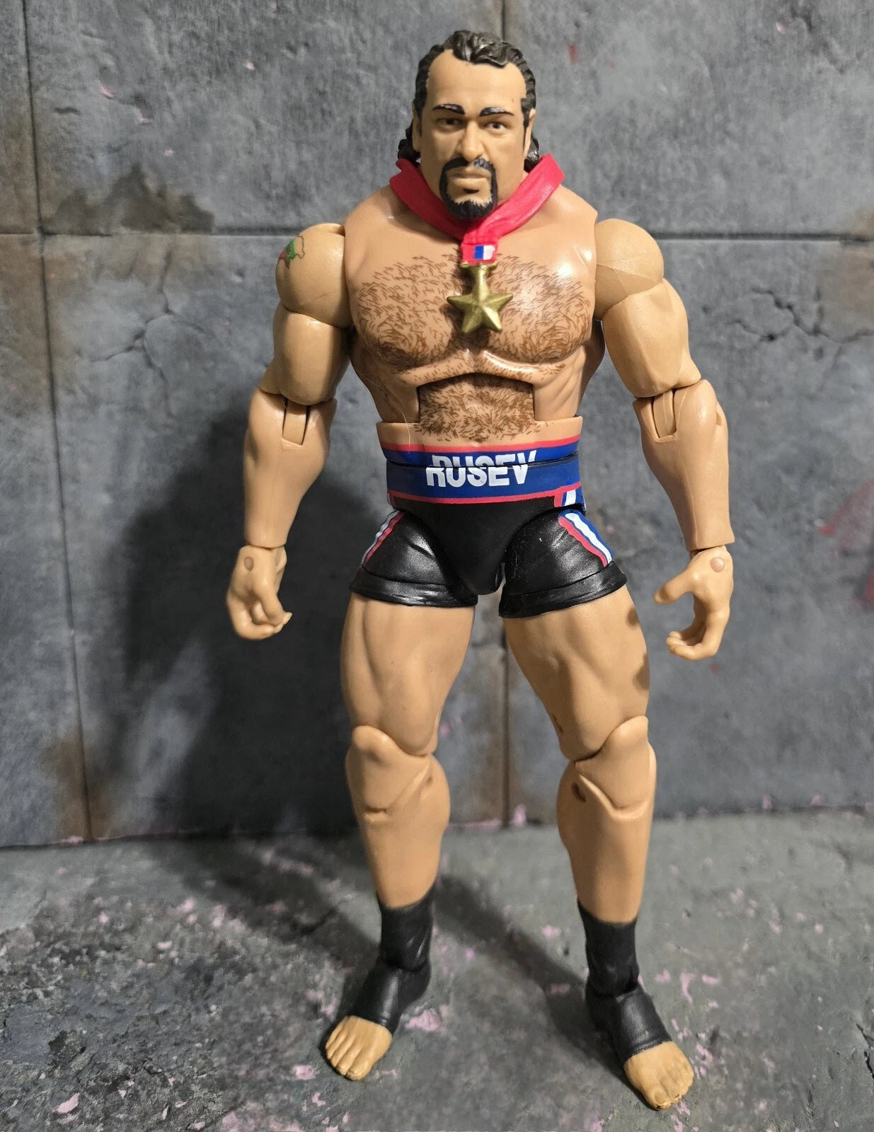 WWE Elite Collection Series 34 Rusev Figure Mattel 2014