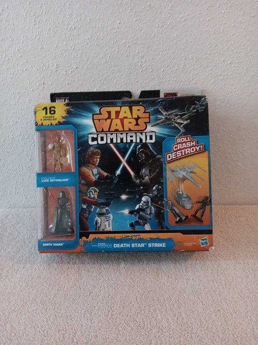 Star Wars Command DEATH STAR STRIKE 16-PACK Figure Vehicle Miniature