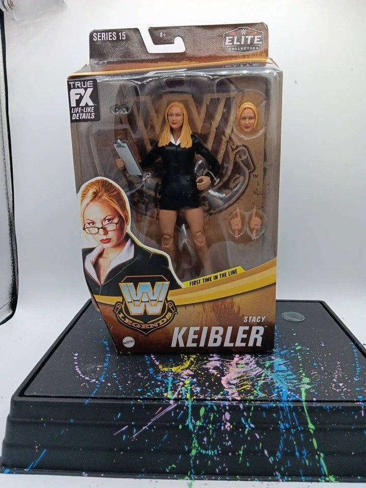 WWE Elite Collection Legends 15 STACY KIEBLER Wrestling Action Figure Mattel
