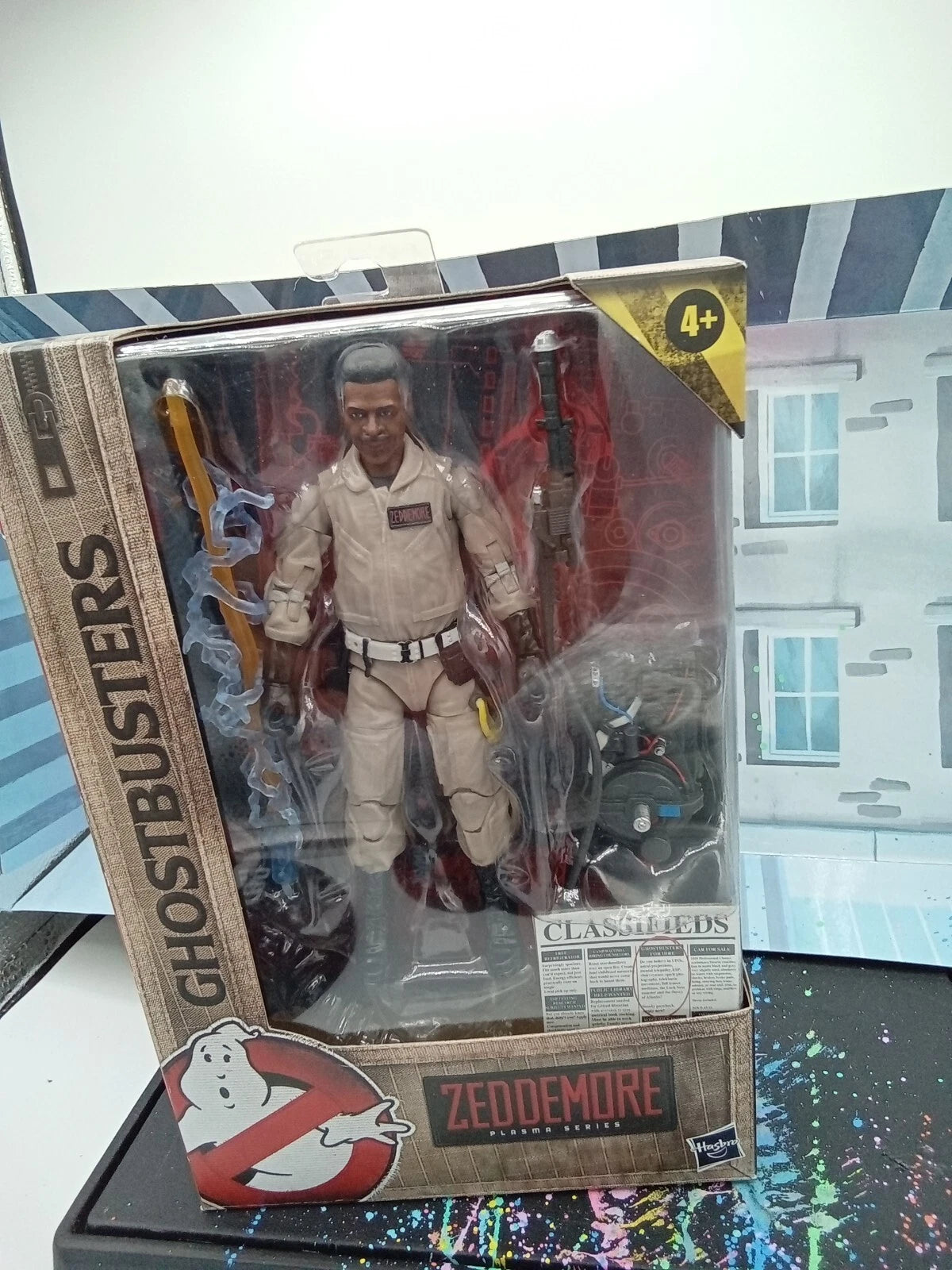 WINSTON ZEDDEMORE GHOSTBUSTERS Afterlife 6" Plasma Series (TERROR DOG BAF) MINT
