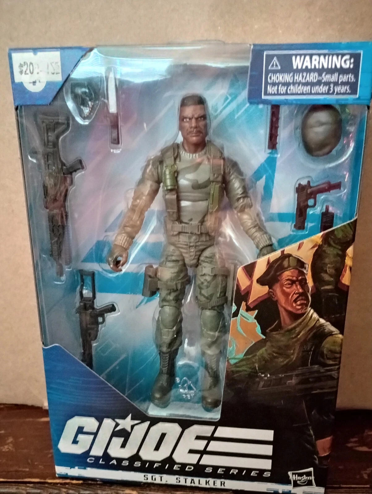 GI Joe Classified Series SGT Stalker 46 Action Figure NIB