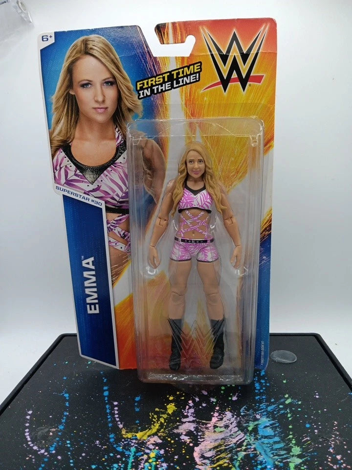 WWE Wrestling Divas EMMA Superstar Series 30 Action Figure Mattel