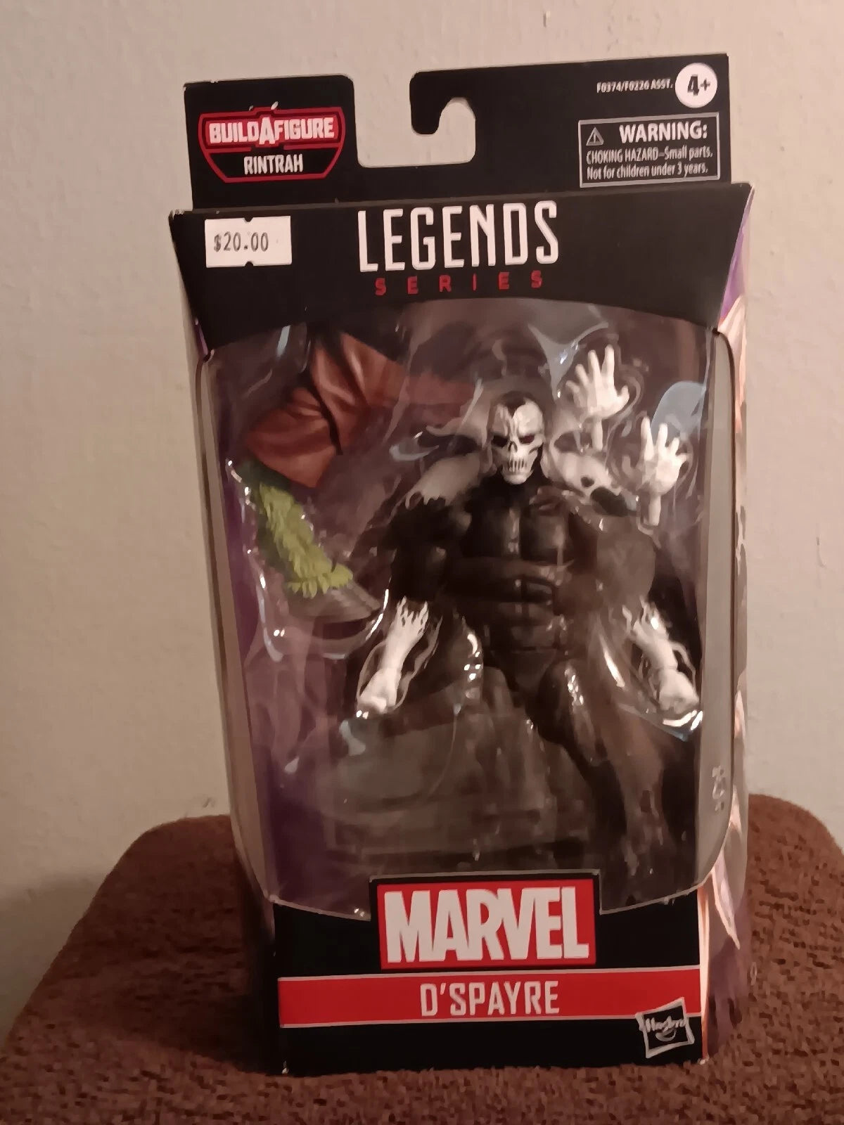 Hasbro Marvel Legends Series D'Spayre 6-inch Action Figure NEW