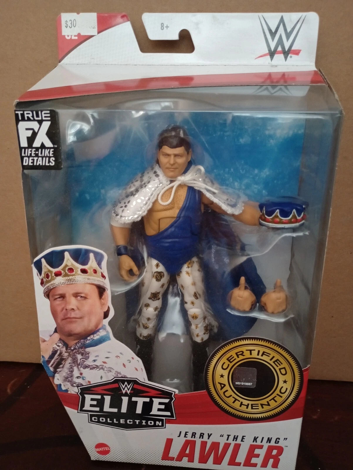 WWE Elite Collection Series 82 Jerry The King Lawler WWF Wrestling Action Figure