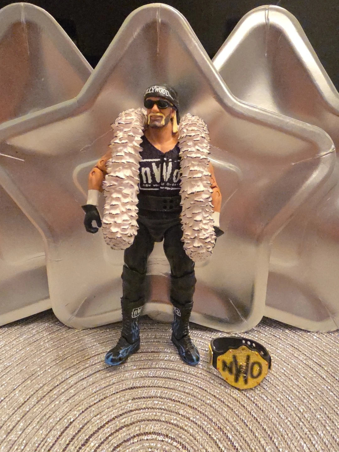 WWE Wrestling Mattel Ultimate Edition Series 7 Hollywood Hulk Hogan Figure NWO