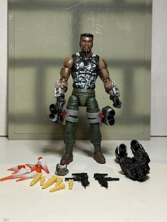 Custom WAR MACHINE retro Marvel Legends x GI Joe Classified