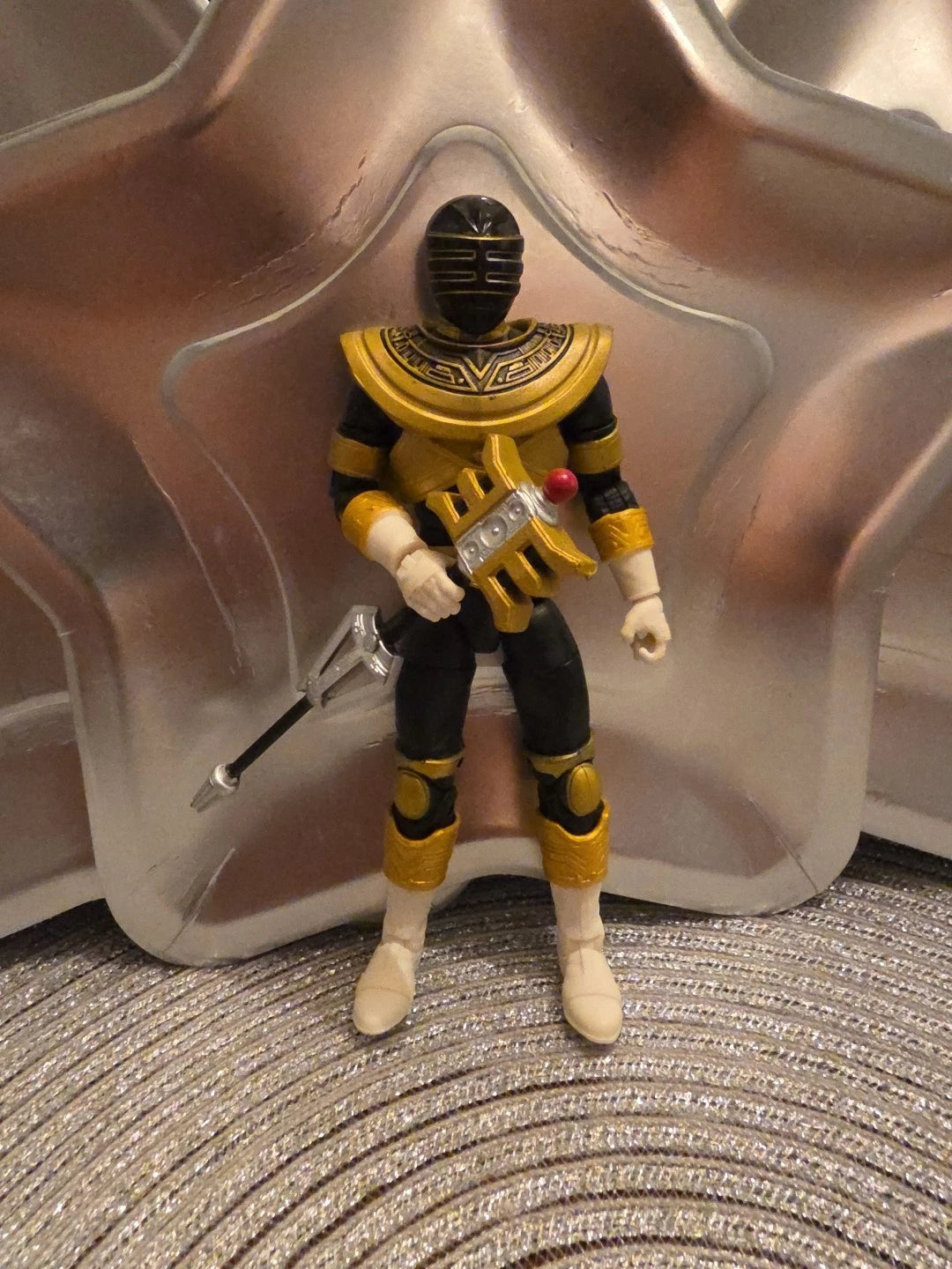 Hasbro Power Rangers Lightning Collection 6" Zeo Gold Ranger Figure