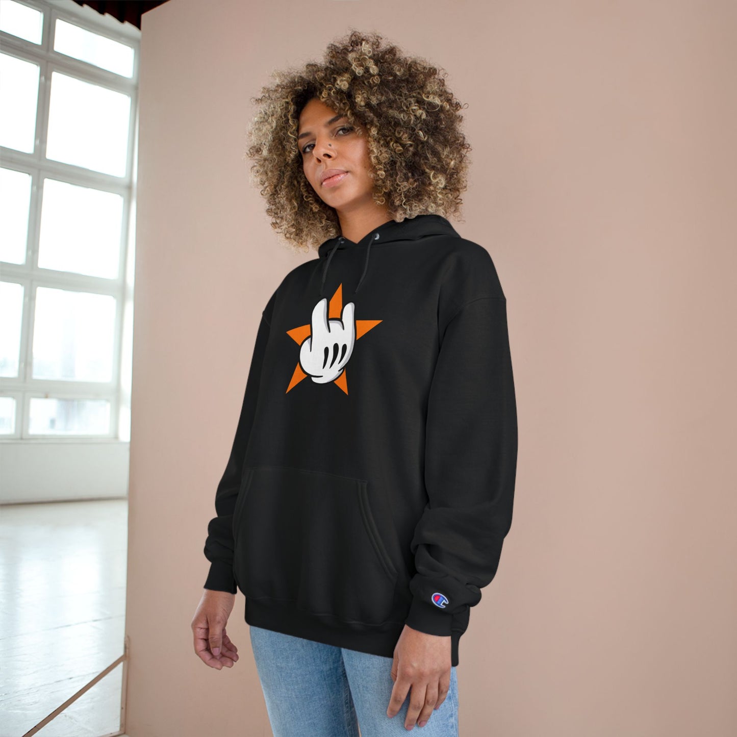 For the H Retro Champion Hoodie