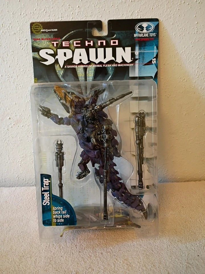 MCFARLANE TECHNO SPAWN STEEL TRAP 6" SCALE ACTION FIGURE (Series 15)