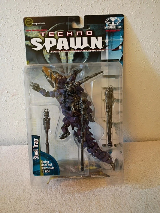 MCFARLANE TECHNO SPAWN STEEL TRAP 6" SCALE ACTION FIGURE (Series 15)