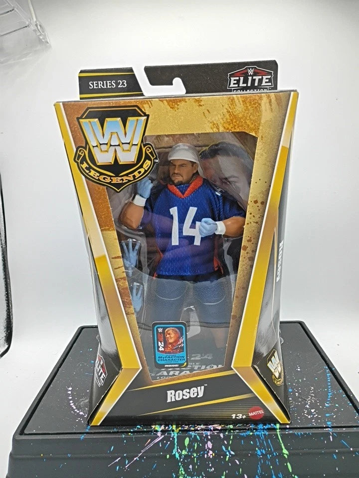 WWE ROSEY Elite Collection Series 23 WWE Legends 6” Action Figure Mattel