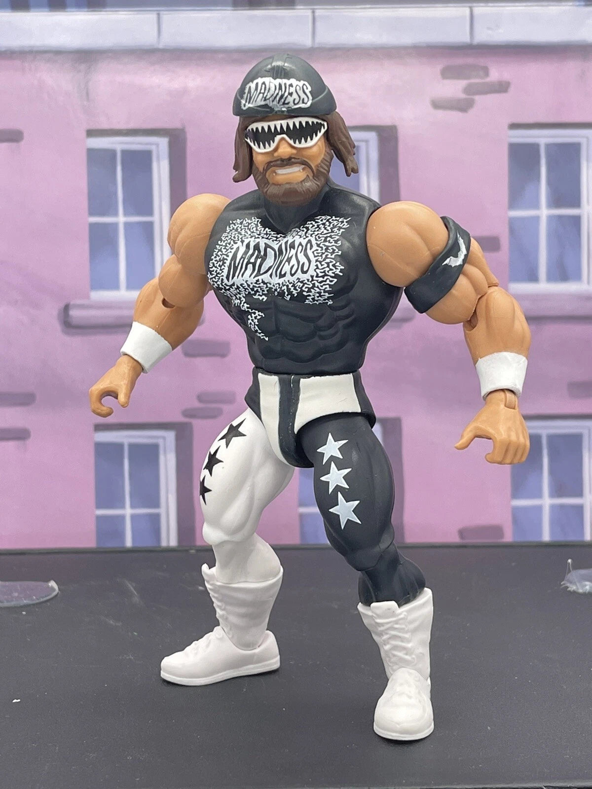 Custom Macho Man wwe Superstars masters of the universe Motu Nwo