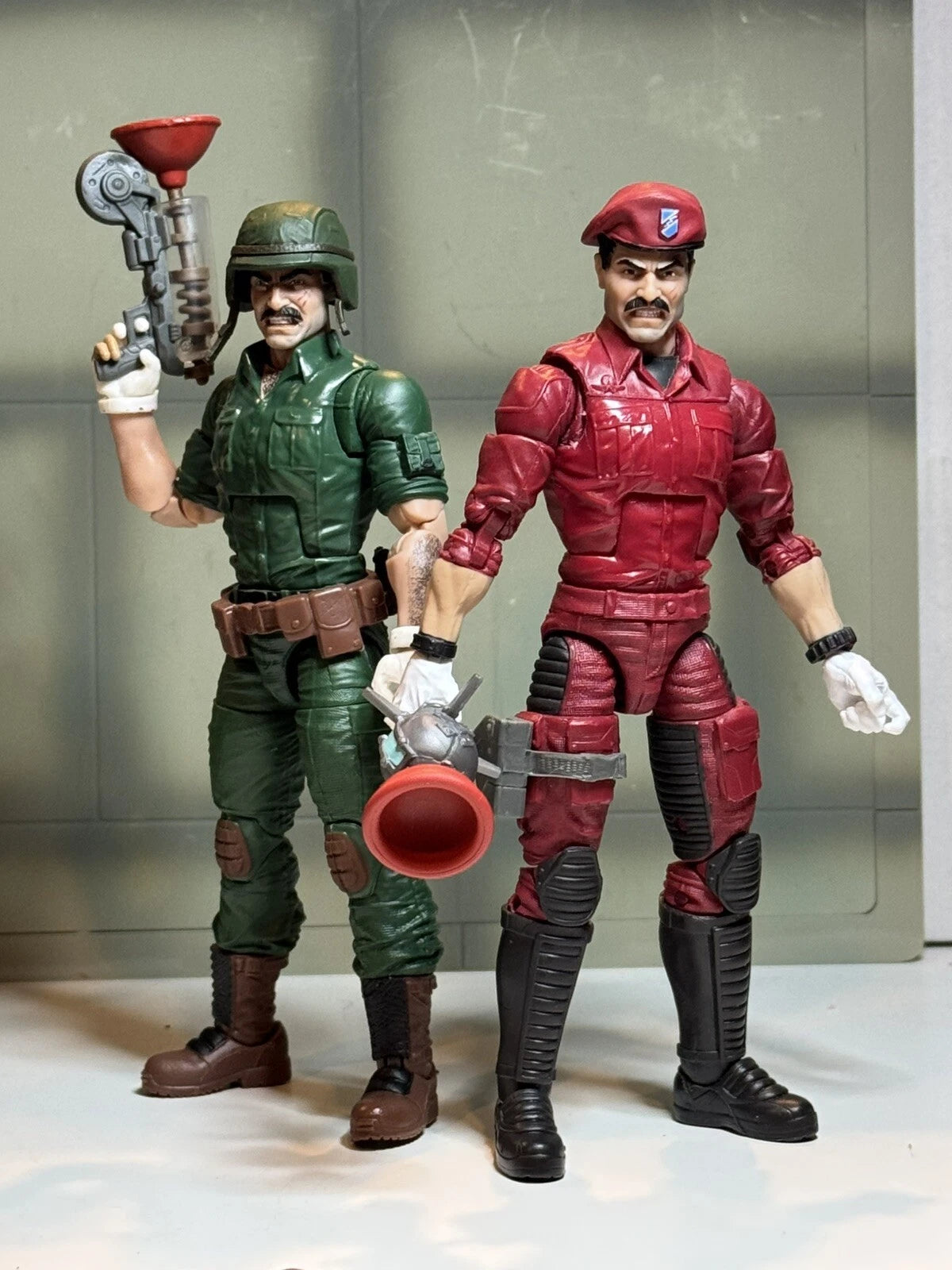 CUSTOM Mario & Luigi G.I. Joe Classified **Koopa Trooper NOT INCLUDED**
